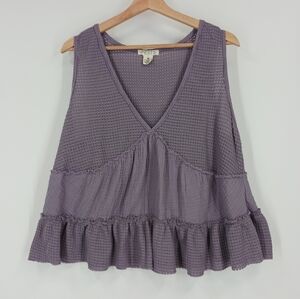 Torrid Festi Woven Baby Doll Tank